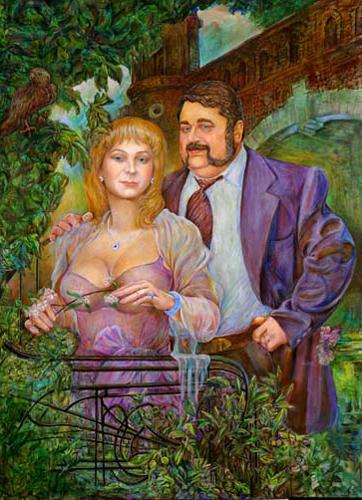 portrait of Svetlana and Dimitry Andreev