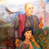 Portrait of Makhach and Saida